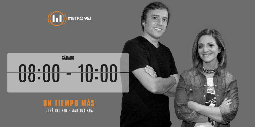 Andrea Churba en Metro 95.1 con José del Rio y Martina Rua en el programa "Un Tiempo más" conversando sobre el libro Lidera tu propio Cambio