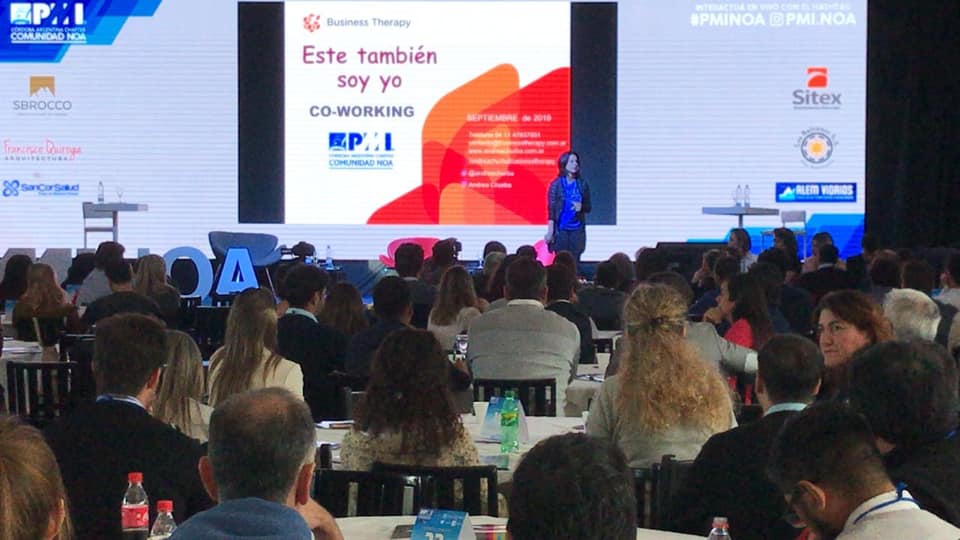 Andrea Churba en el 1º Congreso PMI Comunidad NOA - Alianzas Estratégicas - Tucumán - Septiembre, 2019
